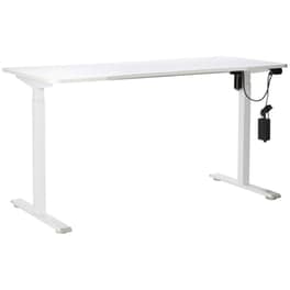 Γραφείο Ηλεκτρικό Jingui Pakoworld Λευκό 140x60x72-117εκ – 225-000046