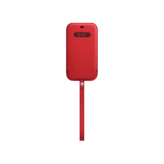 Θήκη Apple iPhone 12 Pro Max - Apple Leather Sleeve with MagSafe - (product)Red image 0