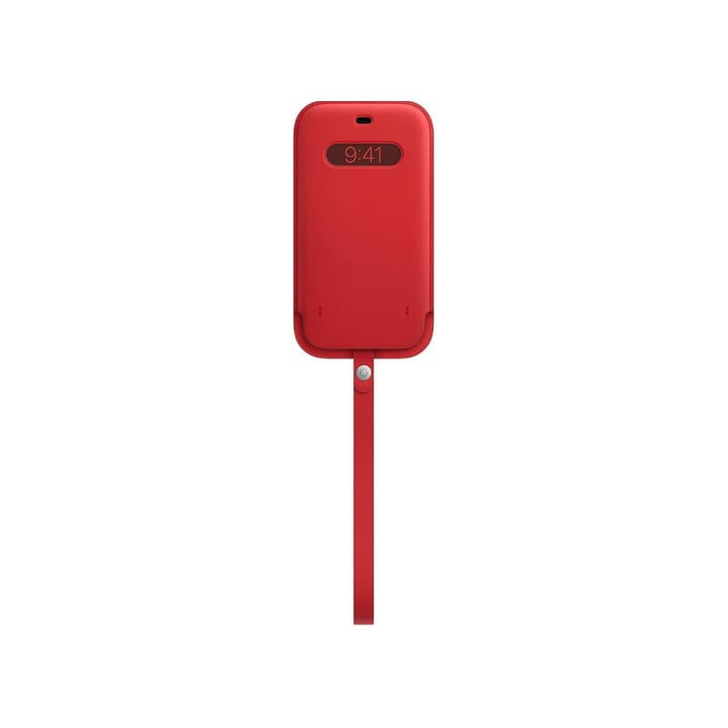 APPLE Θήκη Apple iPhone 12 Pro Max - Apple Leather Sleeve with MagSafe - (product)Red