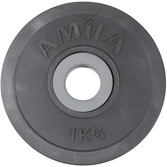 Δίσκος Amila 1 kg για Μπάρα Ø28mm image 0