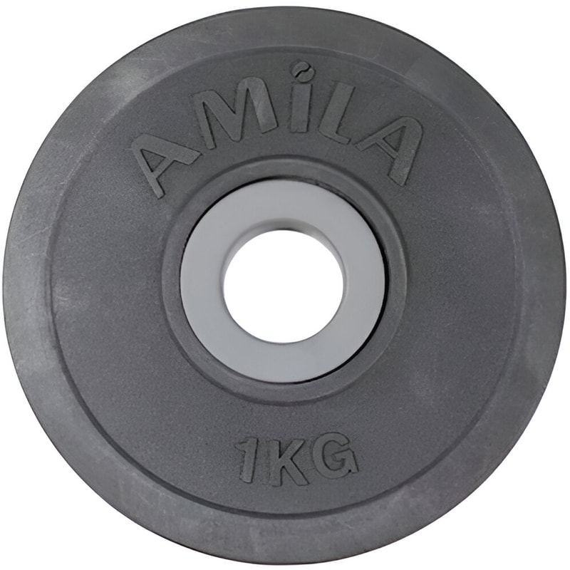 Δίσκος Amila 1 kg για Μπάρα Ø28mm φωτογραφία