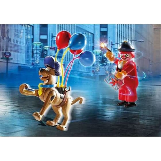 PLAYMOBIL® Scooby-Doo! Περιπέτεια με τον Ghost Clown (70710) image 1