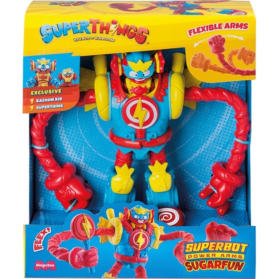 Superthings Μικροπλάσματα Superbot Power Arms με Φιγούρες Sugarfun image 5