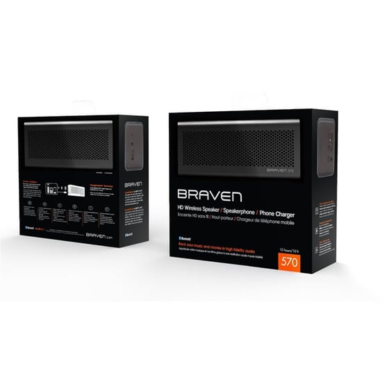 SPEAKERS BRAVEN 570 PURPLE image 2