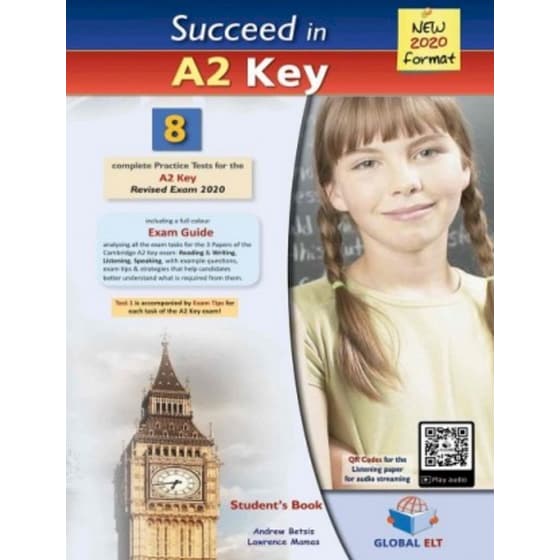 Succeed in Cambridge English A2 Key (KET) 8 Complete Practice Tests image 0
