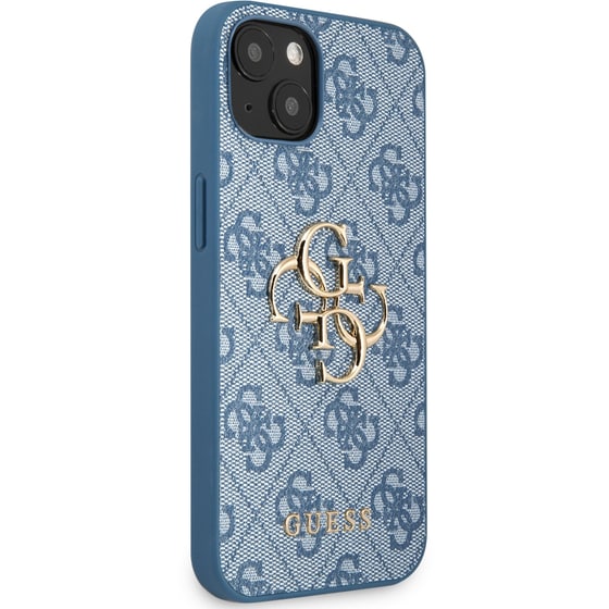 Guess “4g Logo Collection” Hard Case Pu Leather Θήκη Προστασίας Από Δερματίνη – Iphone 11 (μπλε – Guhcp13s4gmgbl) image 6