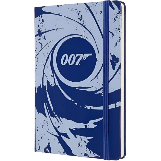 Σημειωματάριο Moleskine James Bond Ριγέ Μπλε Large (1 Τεμάχιο) image 0