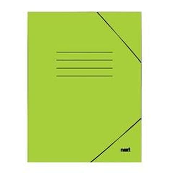 Φάκελος Πρεσπάν Next με Λάστιχο A4 Λαχανί Υ35x25εκ. image 0