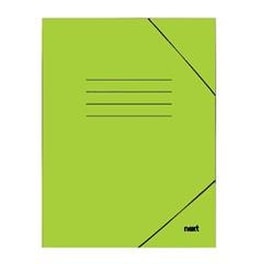 Φάκελος Πρεσπάν Next με Λάστιχο A4 Λαχανί Υ35x25εκ.