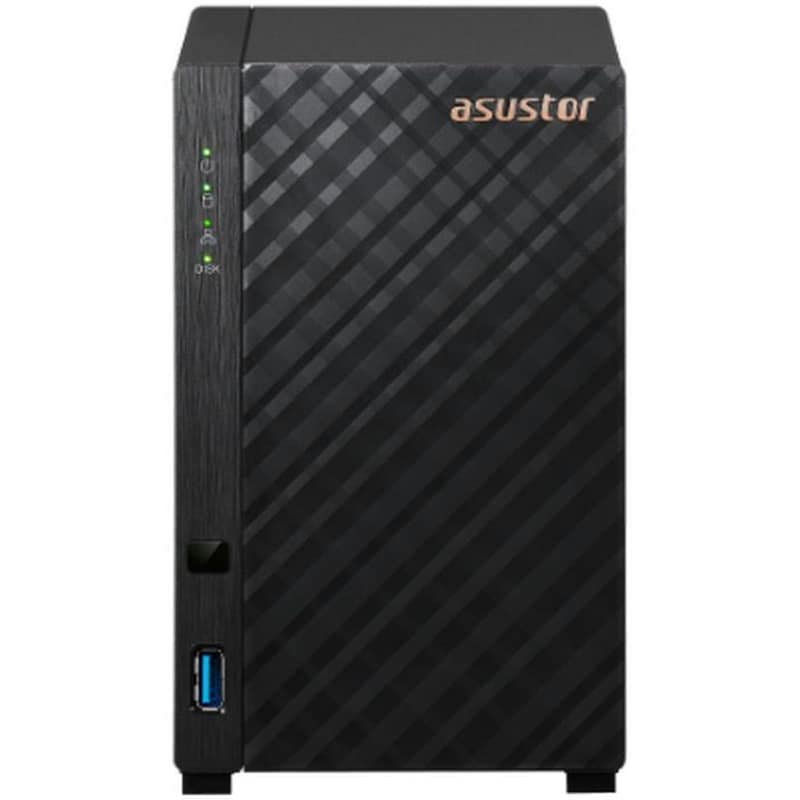 ASUSTOR Asustor Drivestor 2 Lite (AS1102TL) NAS Tower σκληρού δίσκου 2 θέσεων για HDD με σύνδεση USB