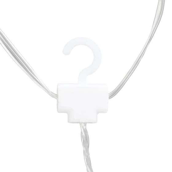 Λαμπάκια Vidaxl Σε Σχήμα Αστέρι Και Φεγγάρι 138 LED Με Χειριστήριο - Ψυχρό Λευκό image 4