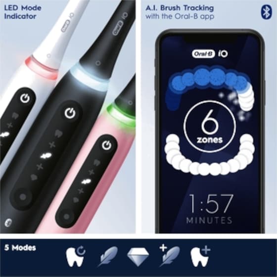 Ηλεκτρική Οδοντόβουρτσα ORAL-B iO SERIES 5 Ροζ image 3