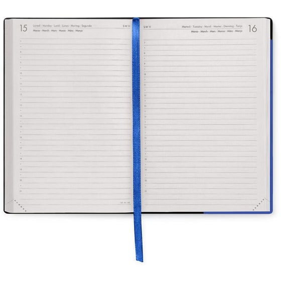 Ημερολόγιο Ημερήσιο 2027 16Μ Small Eclectic Blue image 3
