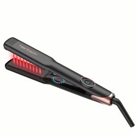 HAIRTECH Infrared HT095L Ceramic Ionic Ισιωτικό Μαλλιών Μαύρο;Ροζ