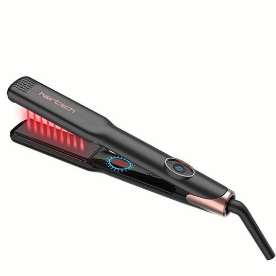 HAIRTECH Infrared HT095L Ceramic Ionic Ισιωτικό Μαλλιών Μαύρο;Ροζ image 0