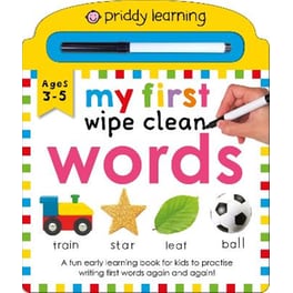 My First Wipe Clean: Words