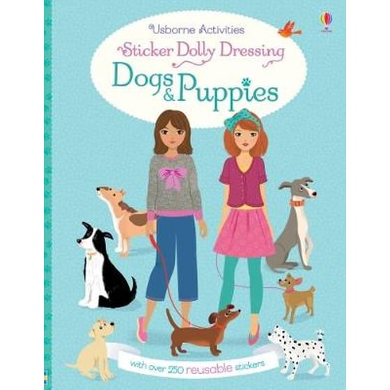 Sticker Dolly Dressing Dogs and Puppies image 0