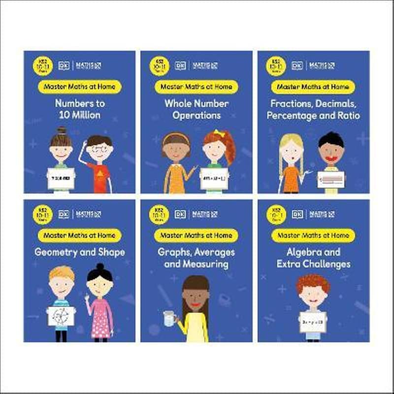 Maths - No Problem! Collection of 6 Workbooks, Ages 10-11 (Key Stage 2)
