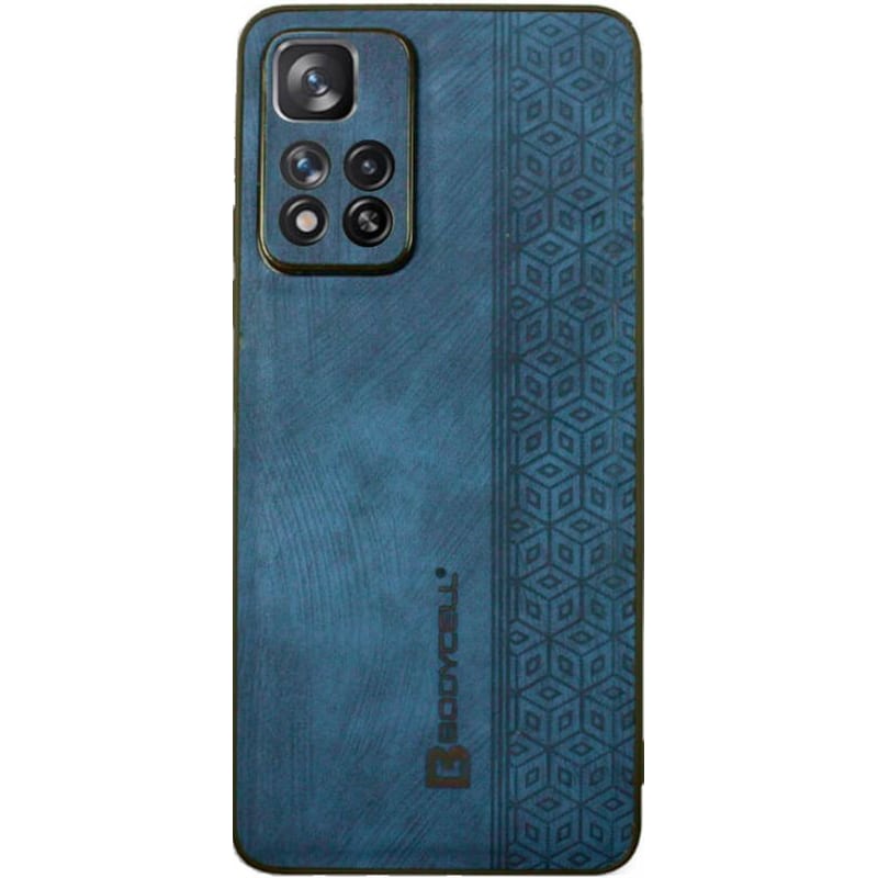 BODYCELL Θήκη Xiaomi Redmi Note 11 Pro Plus 5G - Bodycell Pattern Leather - Blue