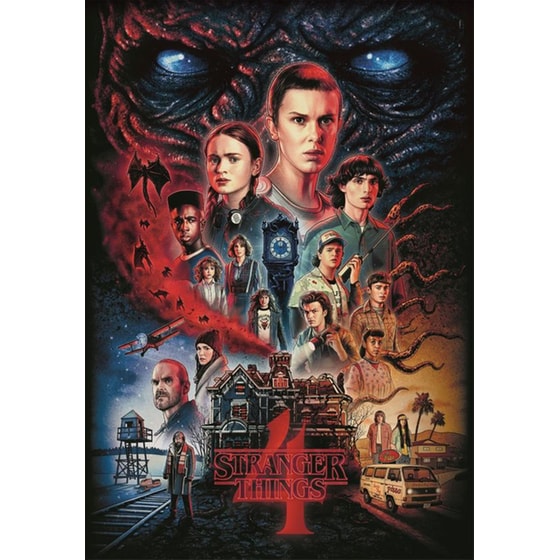Παζλ Clementoni Stranger Things Season 4 (1000 Κομμάτια) image 1