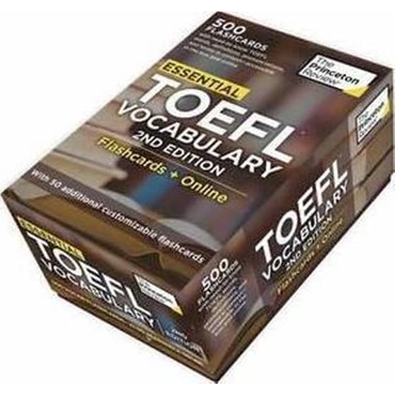Essential Toefl Vocabulary, 2Nd Edition- - Flashcards + Online image 0