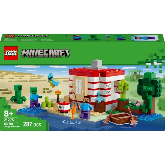 LEGO® Minecraft® The TNT Jungle House (21275) image 4