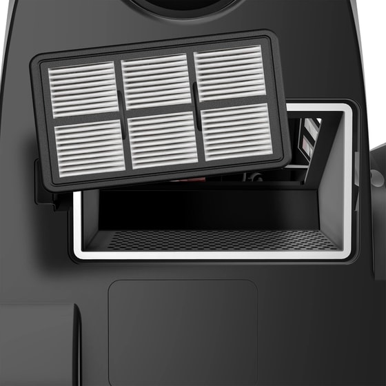 TURBOTRONIC TT-CV12 700 W με Κάδο 2.5 L Μαύρo Ηλεκτρική Σκούπα image 7