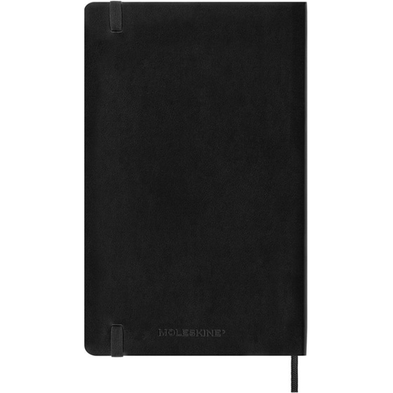 Ημερολόγιο Ημερήσιο 2027 Moleskine 12M L Soft Cover Μαύρο image 6