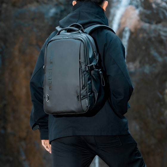 Τσάντα Laptop Arctic Hunter B00530 15.6" Αδιάβροχη - Μαύρο image 7