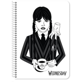 Τετράδιο Σπιράλ Διακάκης Β5 Wednesday 2 Θεμάτων 60 Φύλλων 17x25cm