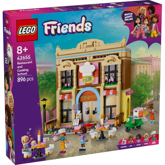 LEGO® Friends Restaurant and Cooking School (42655) image 0