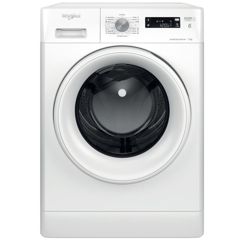 WHIRLPOOL WHIRLPOOL FFS 7469 W EE 7 kg 1.400 Στροφές Λευκό Πλυντήριο Ρούχων