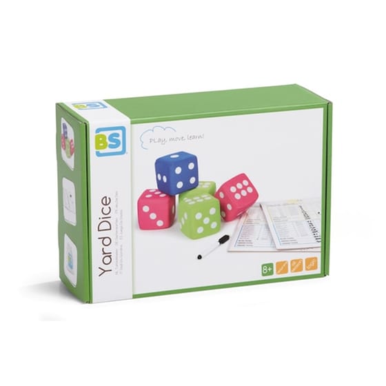 Yard Dice (Xxl Ζάρια) Ga218 Επιτραπέζιο (Bs Toys) image 1