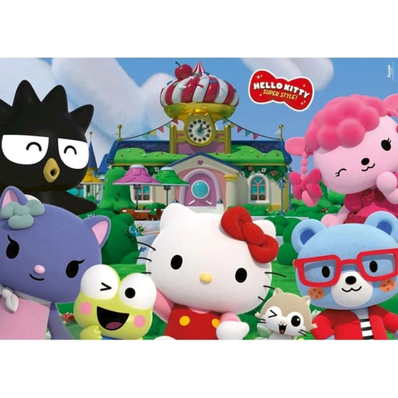 Παιδικό Παζλ Ravensburger Hello Kitty Super Style (24 Κομμάτια) image 1