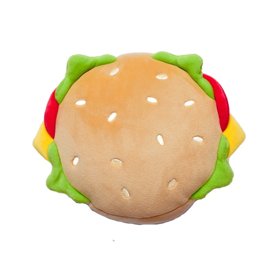 Παιδικό Σετ Μαξιλάρι Ταξιδίου & Μάσκα Puckator Relaxeazzz Fast Food Burger image 0