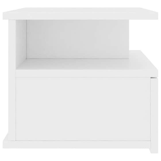 Κομοδίνο Vidaxl Κρεμαστό Από Μοριοσανίδα 40x31x27 cm - Λευκό image 3