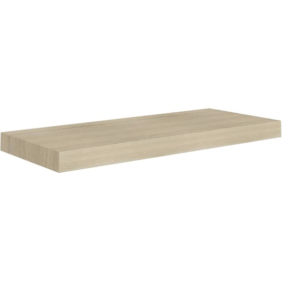 Ράφια Τοίχου VidaXL από MDF 60x23.5x3.8 cm 2 Τμχ - Μπεζ image 2