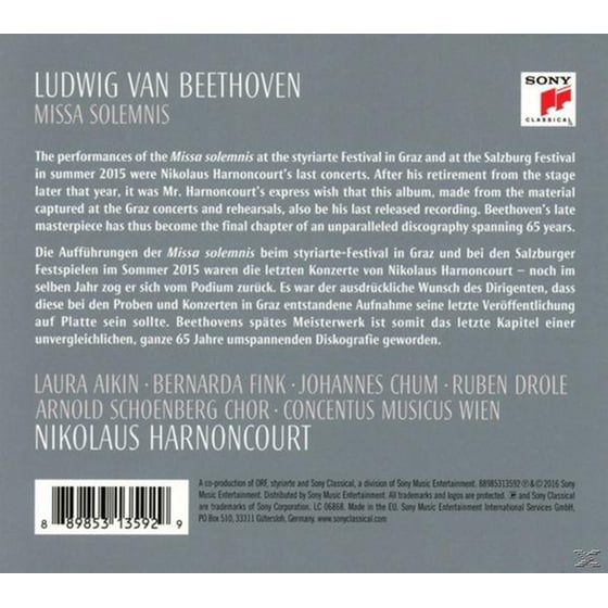 Missa Solemnis In D Major, Op.123 image 1