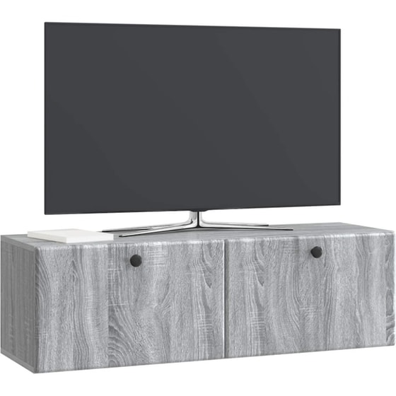 Επιτοίχιο Έπιπλο Τηλεόρασης VidaXL 98x31x30 cm image 2