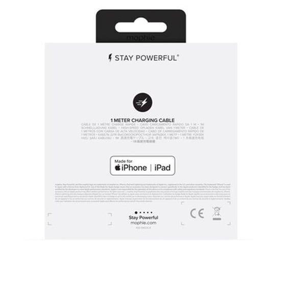 Σετ Καλωδίων Mophie 3in1 Charge & Sync USB-A To Micro USB/USB-C/Lightning 1m - Silver image 3