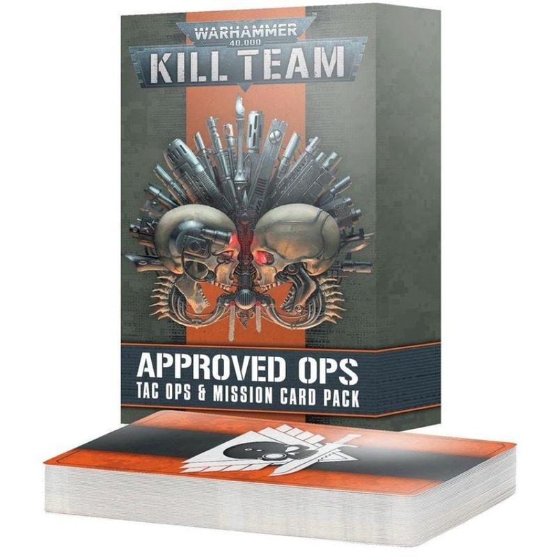 Warhammer 40000: Kill Team - Approved Ops Tac Ops And Mission Card Pack