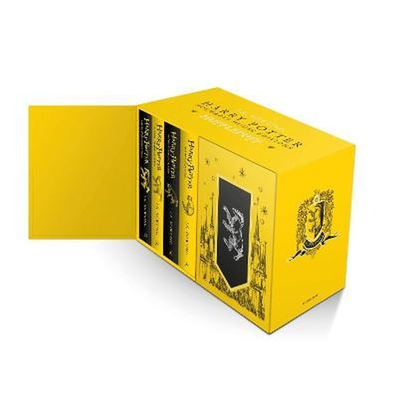 Harry Potter Hufflepuff House Editions Hardback Box Set image 0