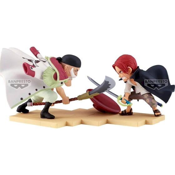Αγαλματίδιο Banpresto One Piece: WCF Log Stories - Edward Newgate vs Shanks (13cm) image 0