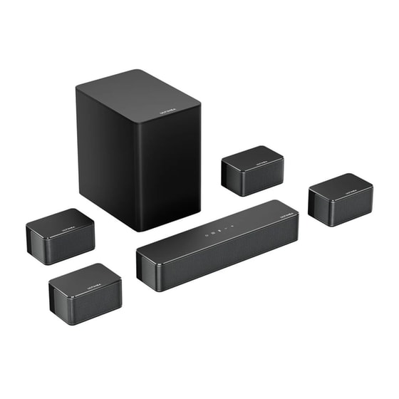 Soundbar Ultimea Poseidon D70 7.1 - Black image 0