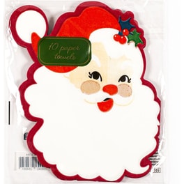 Tri-Coastal Design Χαρτοπετσέτες Santa Xmas