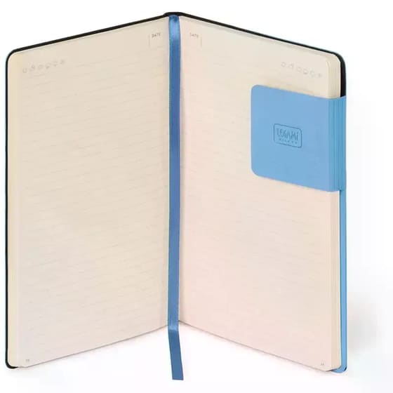 Σημειωματάριο Legami Ριγέ Medium Retro Blue image 4