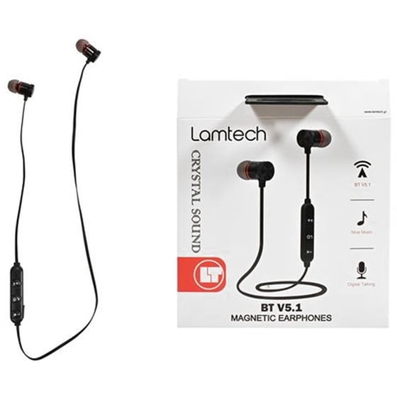 Ακουστικά Bluetooth Lamtech LAM020922 - Black image 3