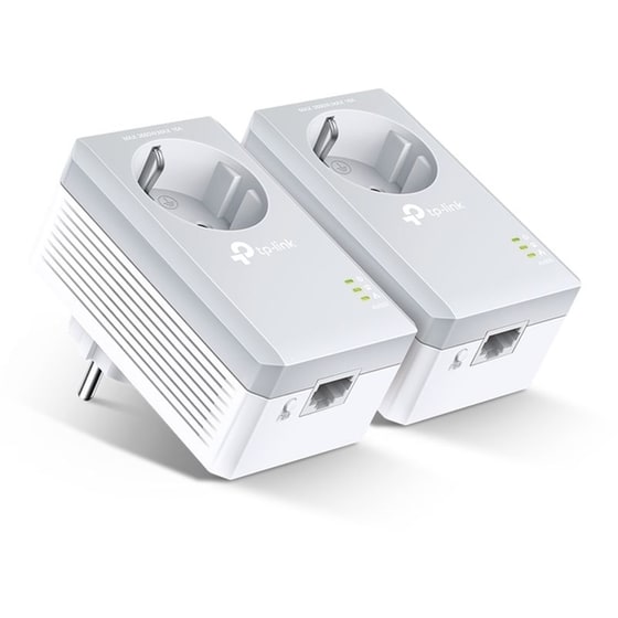 TP-Link TL-PA4010PKIT Powerline Διπλό Kit Ενσύρματη Σύνδεση έως 500Mbps με 1 Θύρα Ethernet image 0