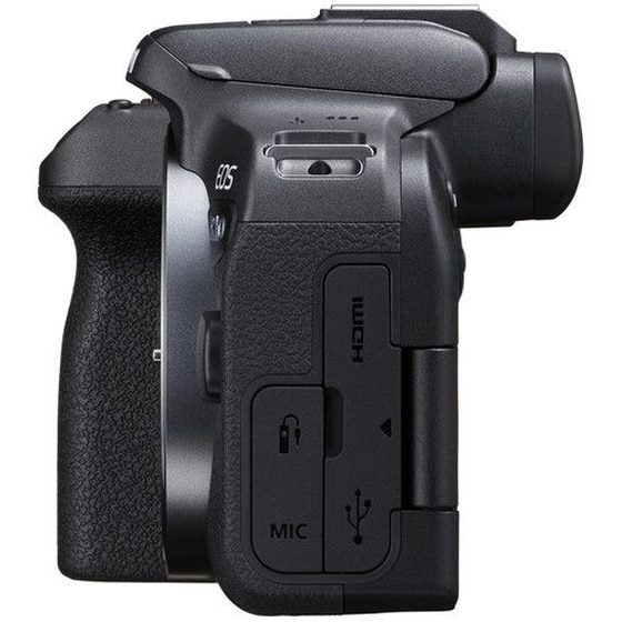 Mirrorless Canon EOS R10 & Φακός 18-150mm f/3.5-6.3 & Αντάπτορας EF σε EOS R - Μαύρο image 4