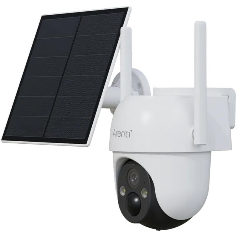 Ασύρματη IP Camera Arenti GO2T KIT1 3MP με WiFi - Λευκό